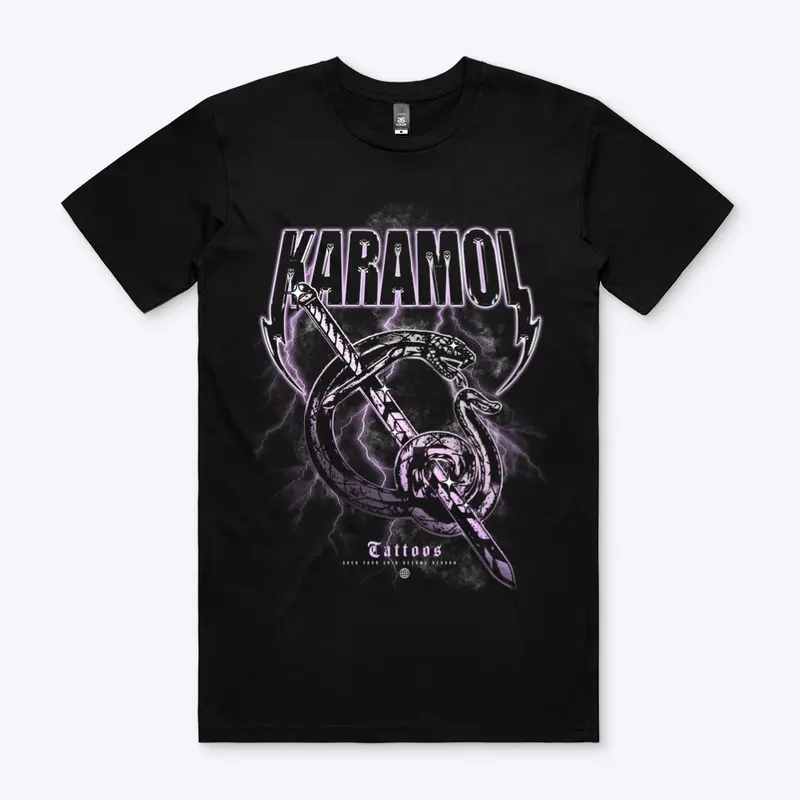  Heavy Metal Tee (Standard Print) Purple